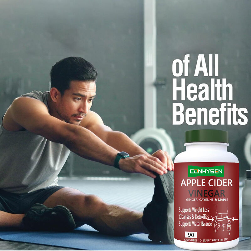 Factory Direct Sales OEM Body Management Promotes Digestion and Weight Management Apple Cider Vinegar Capsules