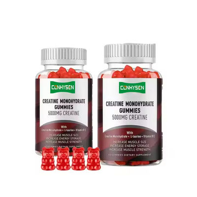 Private Label Creatine Monohydrate Gummy Anti Melt Workout Supplement Weight Management