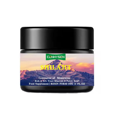 OEM Himalayan Shilajit Resin Rich Trace Minerals Fulvic Acid Enhance Immune System