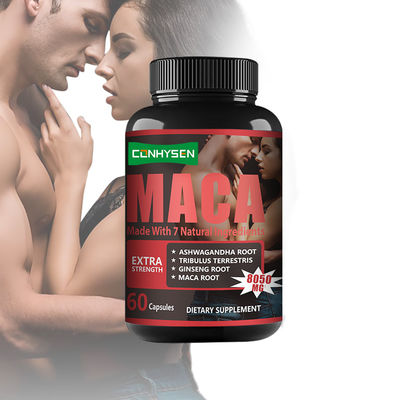Energy Supplements Male Enhancement Capsules Bottle Maca Powder Capsules OEM ODM