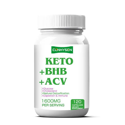 OEM ODM Keto Capsules Weight Loss Rich BHB ACV Support Body Management Wholesaler