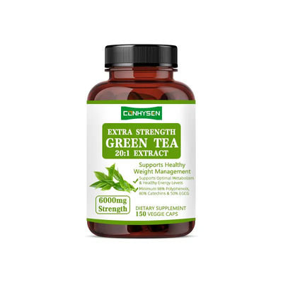 Green Tea Weight Management Slimming Capsules Herbal Extract Healthy Energy Levels