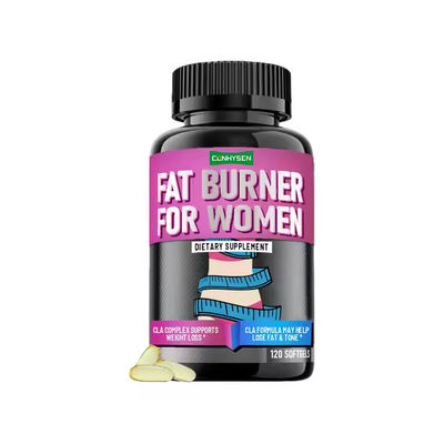 Women Fat Burning Supplement Softgels Belly Fat Burner For Weight Control