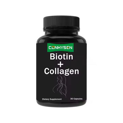 OEM Plant Extract Collagen Biotin Capsules Keratin Supplement For Healthy Hair And Skin