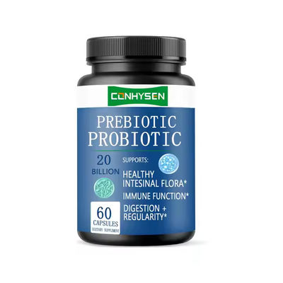 Prebiotic Capsules Top Probiotics Herbal Supplements Capsules Gut Microbiome & Digestive Health