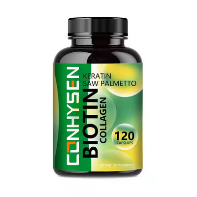 Custom Flavor Biotin And Collagen Capsules Support Skin Strength And Elasticity