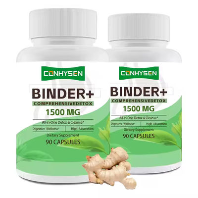 Binder Supplement Capsules Support Liver Function Health Detox Cleanse Digestion