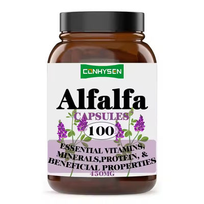 Private Label Alfalfa Capsules Herbal Supplement Capsules Liver Detox Cleansing