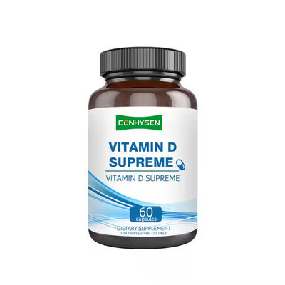 Multivitamin Supplement Capsules Vitamin D Supports Heart Immune System Health