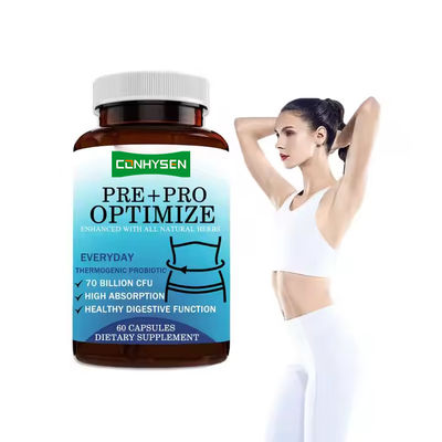 Prebiotics Capsules 70 Billion CFU Supplements Enhances Metabolism Healthy Digestion
