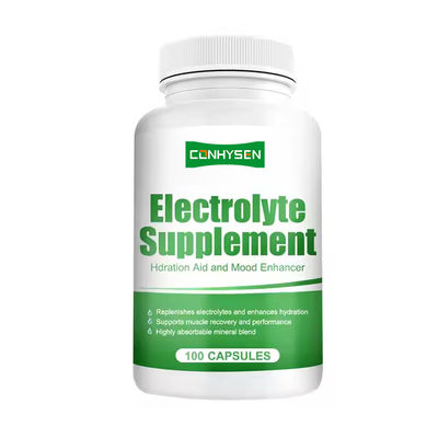 Electrolyte Capsules Enhances Hydration Muscle Recovery Supplement For Runners