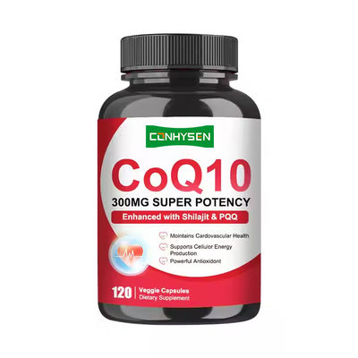 CoQ10 Supplement Capsules For Maintains Cardiovascular Health Supports Cellulor Energy