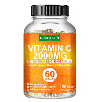 Vitamin C Capsules Support Healthy Immune System Vitamin C Supplement Capsules