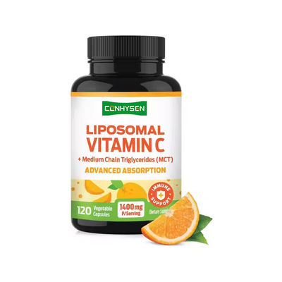 Liposomal Vitamin C Capsules Boost Immunity Easily Swallow 1400mg Manufacturer