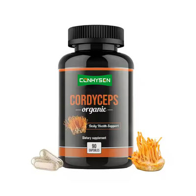 OEM ODM Organic Cordyceps Capsules Promotes Brain Function Herbal Supplement Capsules