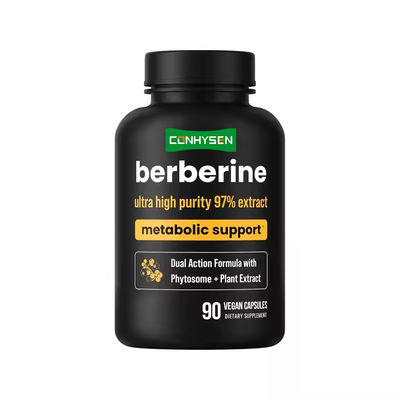 Berberine Capsules Support Gastrointestinal Gut Health Plant Extract Supplement Capsules
