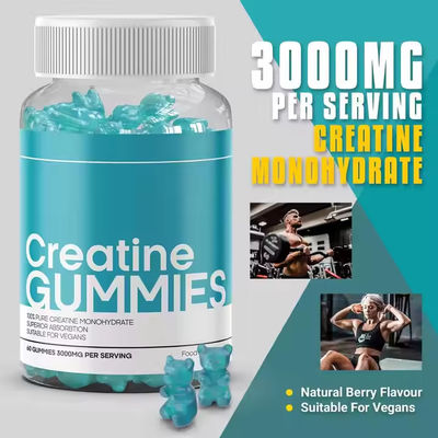 Creatine Gummies Enhance Athletic Performance Creatine Monohydrate Supplement 60 Gummies