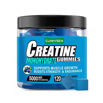 Monohydrate Creatine Gummies Pre Workout Muscle Growth Pills for Energy Boosting
