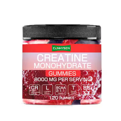 OEM Logo Creatine Monohydrate Gummies Increases Muscle Mass Endurance Supplements