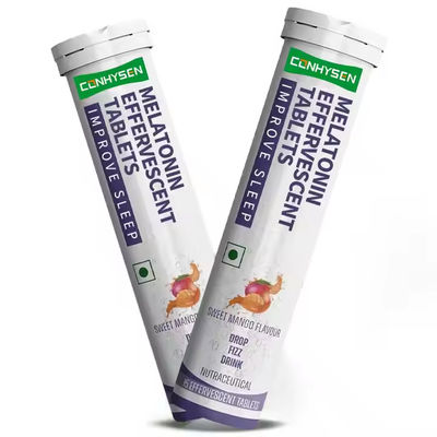 OEM Melatonin Effervescent Tablets for Improve Sleep Deep & Restful Sleep