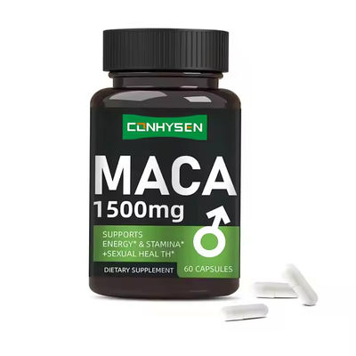 Custom Flavor Male Enhancement Capsules Maca Root Dietary Supplement Offers Endurance