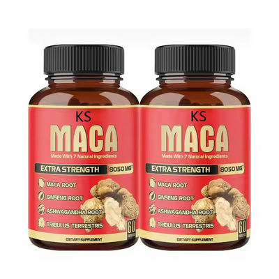 Maca Root Extract Male Enhancement Capsules With 7 Herbal Ingredients Extra Strength