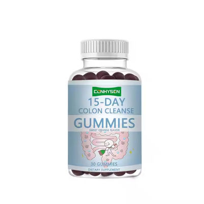 15 Day Colon Cleanse Gummies Soothe Bloating Relieve Constipation Supplement Supplier