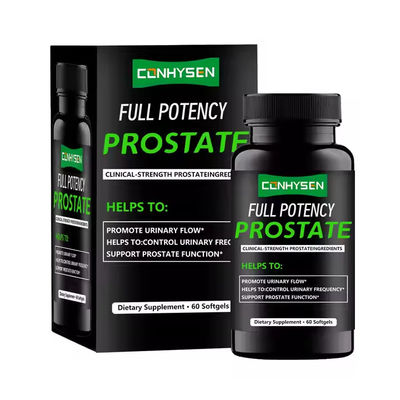 OEM Saw Palmetto Prostate Softgels for Men Promotes Urine Flow Health