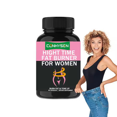 Night Time Fat Loss Capsules White Kidney Bean Extract Boost Metabolism OEM