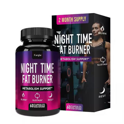 Customized Night Time Fat Reduction Capsules Slim Weight Loss Pills Detox Cleanse