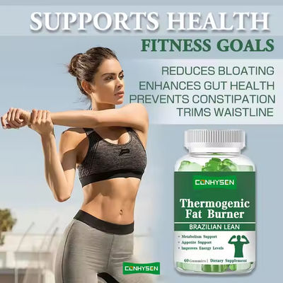 Thermegenic Fat Burner Gummies Supports Metabolism Health Customized Flavor
