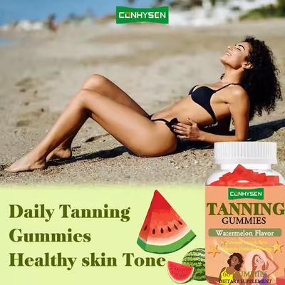 Multi Vitamin Daily Tanning Supplements Gummies For Anti Aging And Tanning Prevention