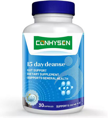 Private Label 15 Day Gut Cleanse Capsules For Digestive Health & Gut Health Body Slimming