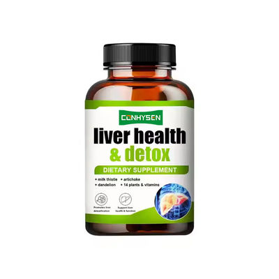 Liver Health And Detoxification Slimming Capsules Milk Thistle Seed Extract 60 Capsules