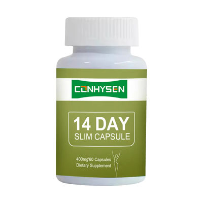Private Label 14 Days Slimming Capsules Detox Fast Flat Tummy with Garcinia Cambogia Pills