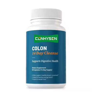 Colon 14 Day Cleanse Capsules Support Healthy Bowel Movement Slim Fit Capsule