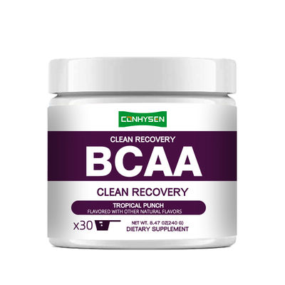 Custom Clean Recovery BCAA Powder 100% Vegan Boost Cognitive Performance Brain Function
