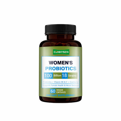 Premium Custom Women'S Probiotics Capsules Dietary Supplement Support Mood Balance