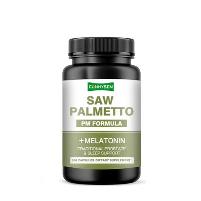 Premium Custom Saw Palmetto Capsules Supports Bladder Function Natural Saw Palmetto Extract Capsules
