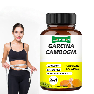 Factory Supply Garcinia Cambogia Capsules 3-In-1 Premium Ingredients Increase Energy Production