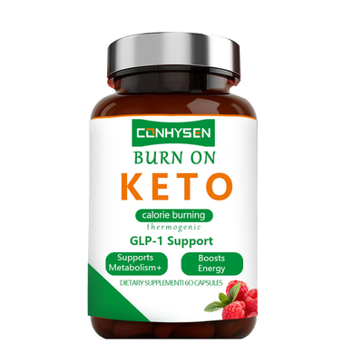 Keto Capsules Supports Metabolism Boosts Energy with Raspberry Ketone Blend