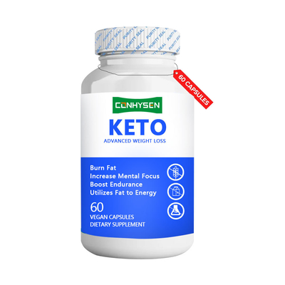 KETO Capsules Burn Fat Supplement Boosts Endurance with Proprietary Keto Blend