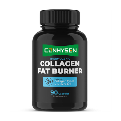 Custom Multi Collagen Peptides Capsules Fat Burner Supplements Appetite Suppressant Pill For Adults Anti Aging Collagen Pills