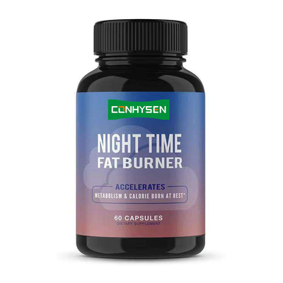 OEM Night Time Fat Burner Carb Blocker Metabolism Booster Appetite Suppressant for Men and Women Night Time Fat Burner Capsule