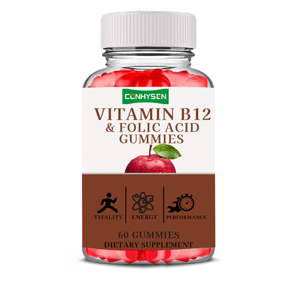 Vitamin B12 Gummies Natural Herbal Supplement Immunity Health Vitamin B6 Gummies
