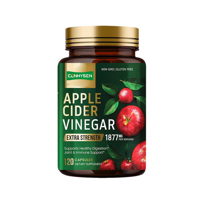 OEM Natural Ketone ACV Capsules Weight Loss Organic Sugar-Free Flat Belly Apple Cider Vinegar Capsules Weight Loss Gummy Candies Dietary Fiber
