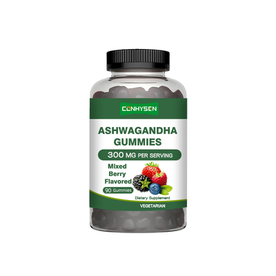 Ashwagandha Gummies with KSM-66 Extract for Energy & Sleep Support