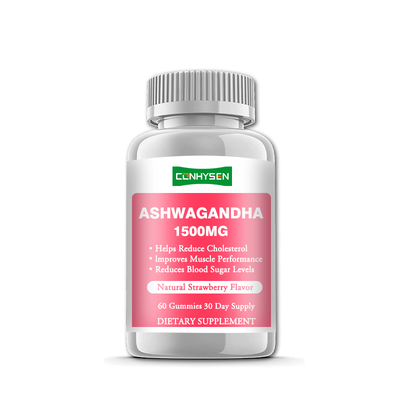 Ashwagandha Gummies for Muscle Performance - 18 Month Shelf Life