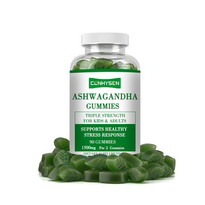 Ashwagandha Gummies for Cognitive Function 18 Month Shelf Life