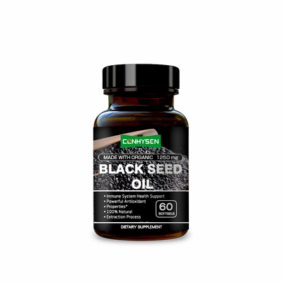 Factory Direct Organic Black Seed Oil Softgels Support Immune System
